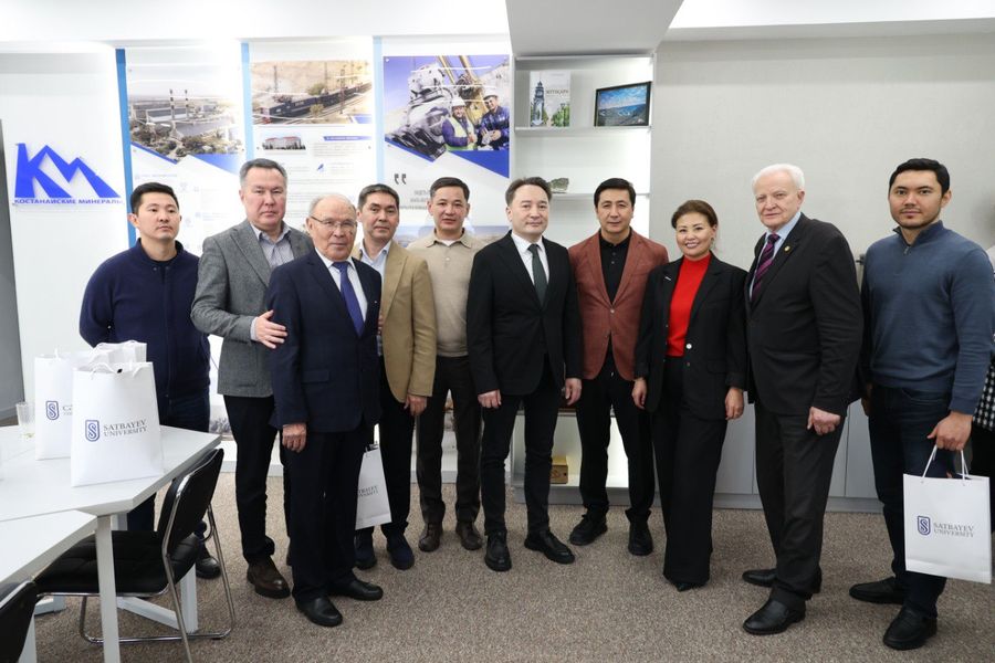 Satbayev University has opened “Meeting Room” together with “Kostanay Minerals” company