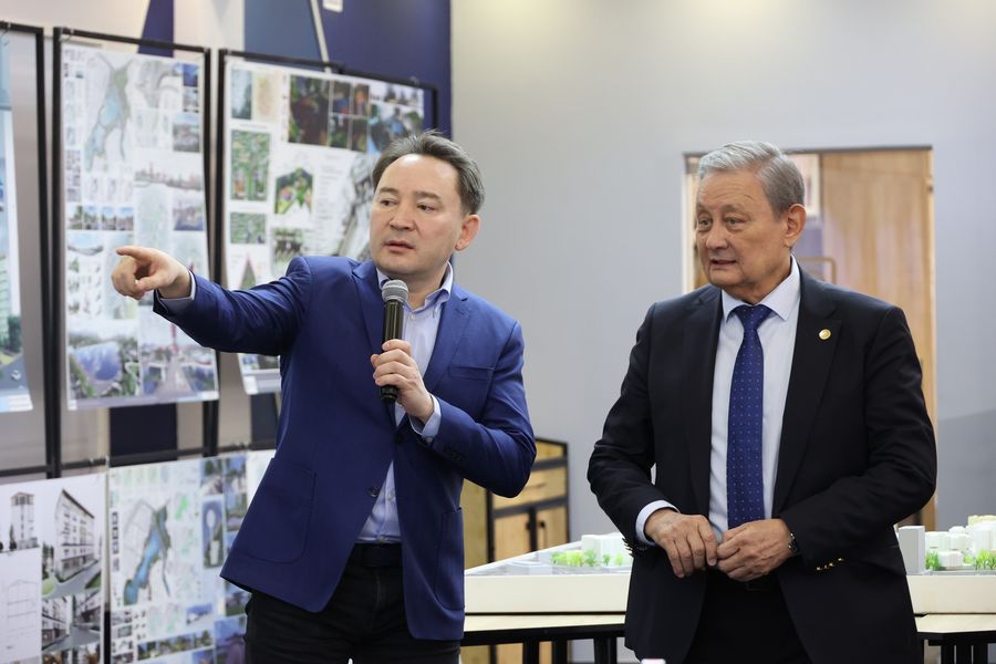 Креативное будущее Алматы: в Satbayev University прошла встреча с ведущими архитекторами Казахстана
