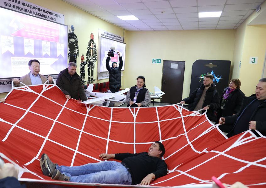 Satbayev University продемонстрировал как наука простых вещей помогает бороться с чрезвычайными ситуациями