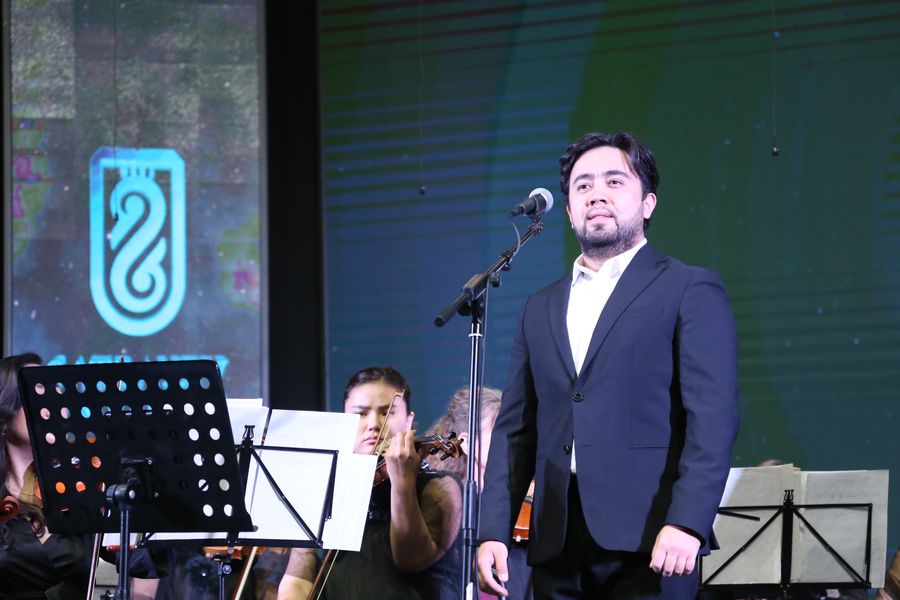 Концертный оркестр акима города Алматы в гостях у Satbayev University