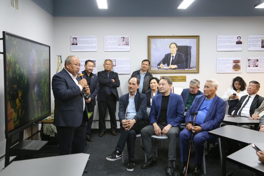 Legacy of Professor Amankulov: a new nominal auditorium has been opened at Satbayev University