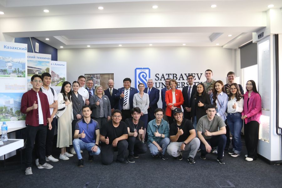 Delegation of Penn State American University arrived in Kazakhstan for the detailed discussion of collaboration with Satbayev University
