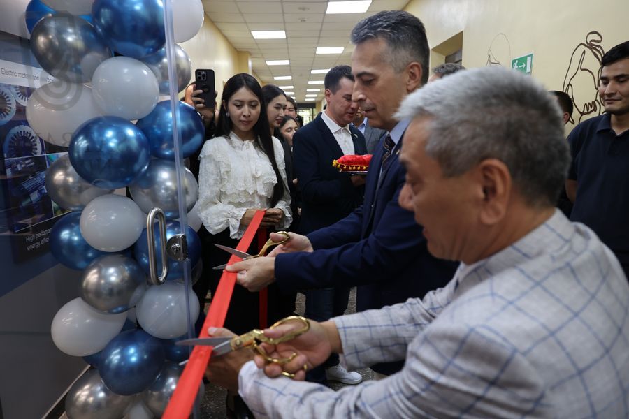 Laboratory of predictive maintenance technologies for electric drive systems has been opened at Satbayev University