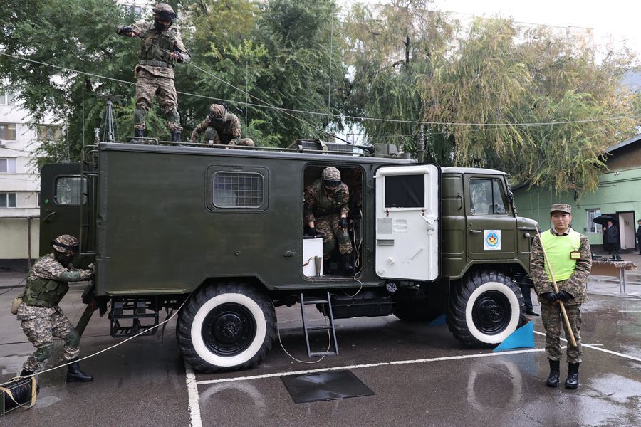 Satbayev University Military Institute opened its doors to the guests, showing new technologies and cooperation with force structures