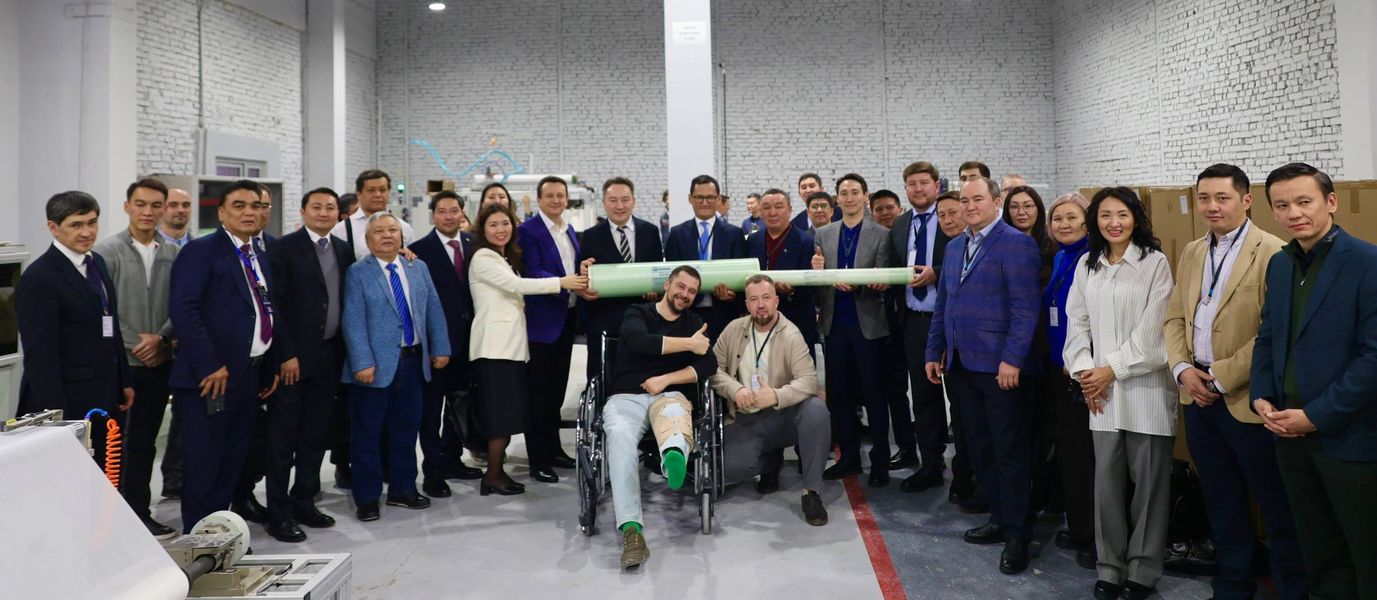 Satbayev University has opened the first production of reverse osmosis membranes and insulation materials in Kazakhstan