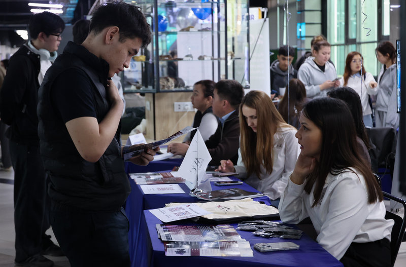 Работа начинается здесь: студенты Satbayev University встретились с работодателями