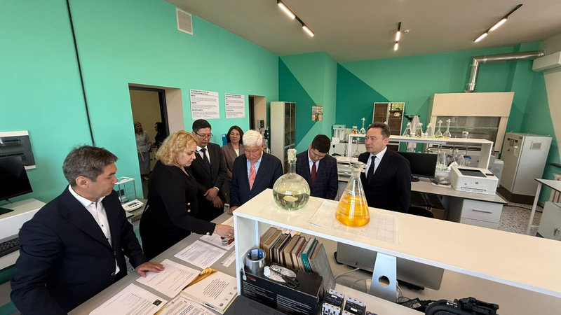 Laboratories for evolving the titanium and vanadium technologies for the metallurgy of the future have been opened at Satbayev University