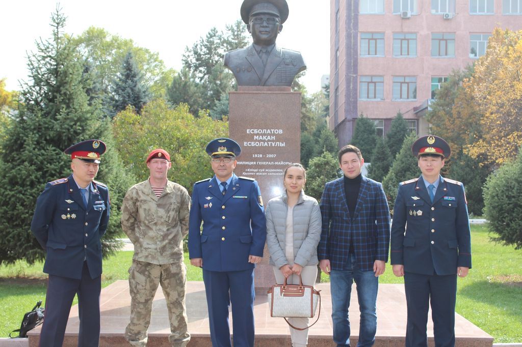 Студенты Satbayev University приняли участие в мероприятии Алматинской академии МВД РК