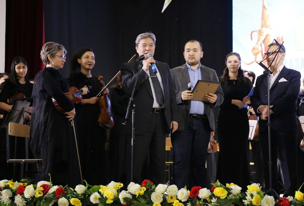 A concert in honor of Independence Day took place in Satbayev University