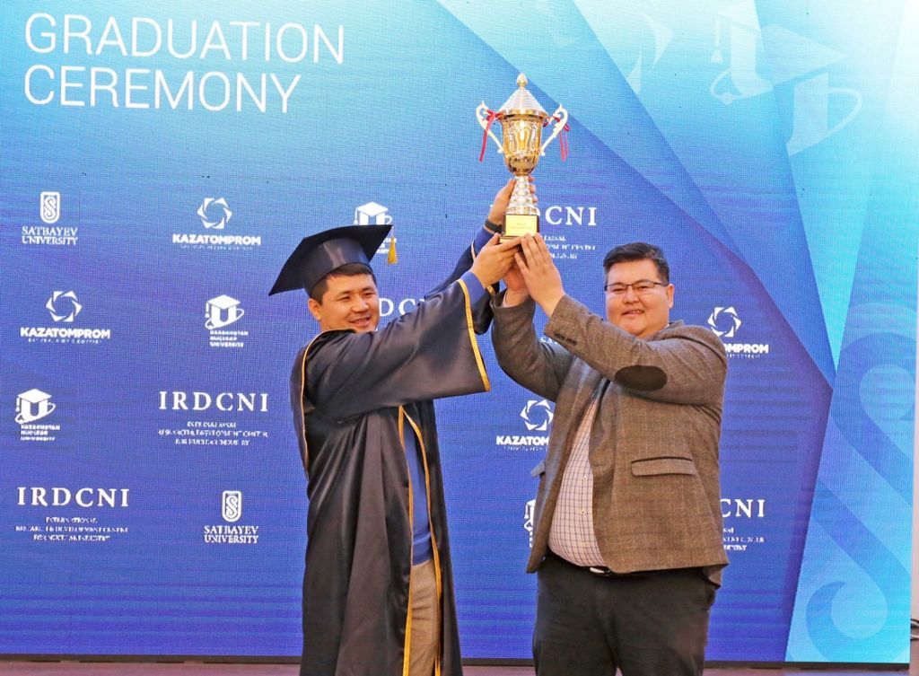 Satbayev University jointly with  NAC Kazatomprom handed diplomas to graduates of the employer-sponsored Master Program